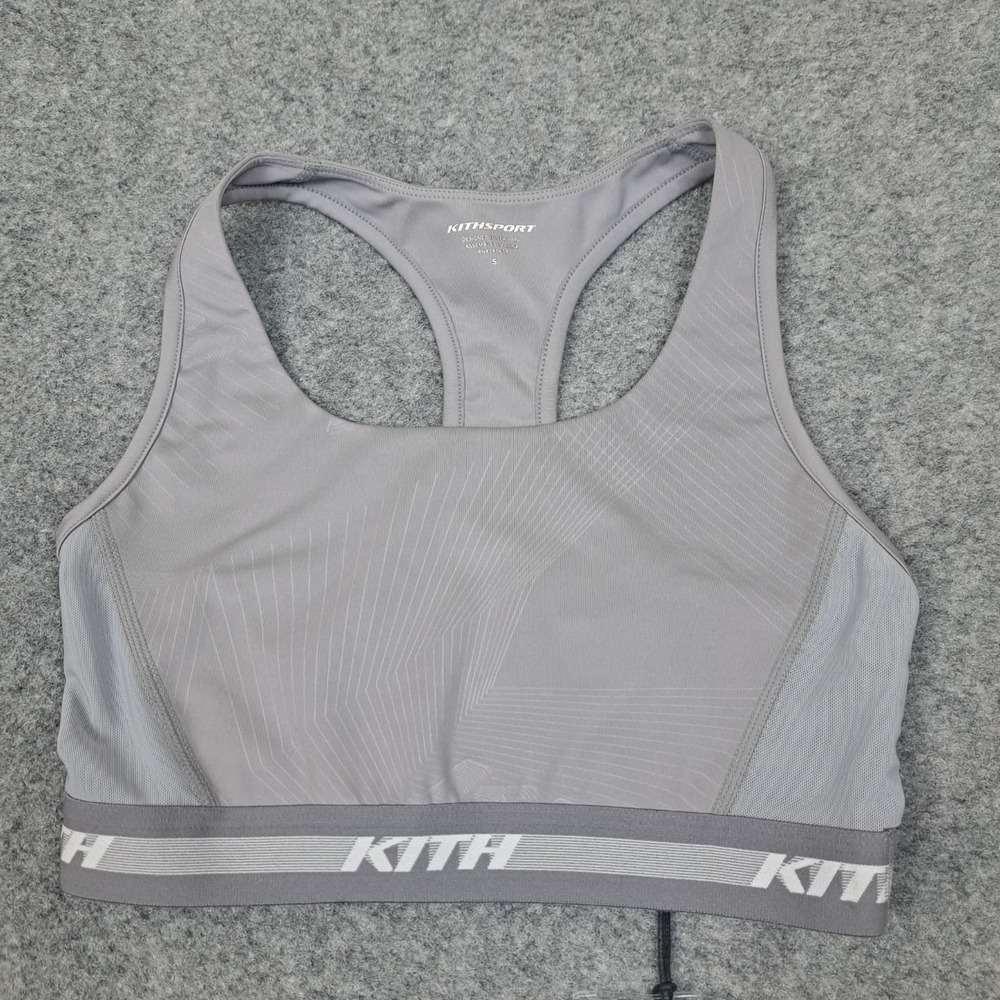 Kith Gray Racerback Sports Bra
